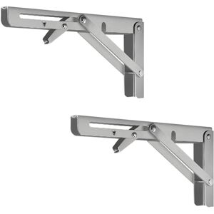 Sodial 3x(2 Piece Heavy Duty Folding Shelf Brackets Triangular Bracket Shelf Wall8222 Sodial 3x(2 Piece Heavy Duty Folding Shelf Brackets Triangular Bracket Shelf Wall8222