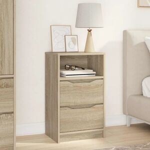 Bedside Table Sonoma Oak 40 X 30 X 467 Cm Engineered Wood Vidaxl Bedside Table Sonoma Oak 40 X 30 X 467 Cm Engineered Wood Vidaxl