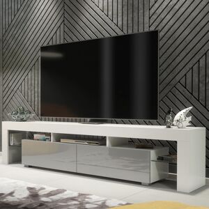Olivia Furniture 200cm Tv Unit Sideboard Cabinet Cupboard Tv Stand Grey High Gloss Doors Olivia Furniture 200cm Tv Unit Sideboard Cabinet Cupboard Tv Stand Grey High Gloss Doors