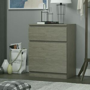 Fwstyle Rustic Oak Bedside Cabinet - Cabinet Fwstyle Rustic Oak Bedside Cabinet - Cabinet