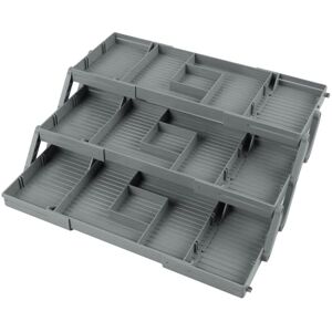 Sodial 3-Layer Foldable Desktop Storage Box Dresser Organizer Drawer Organizer U5n2 Sodial 3-Layer Foldable Desktop Storage Box Dresser Organizer Drawer Organizer U5n2