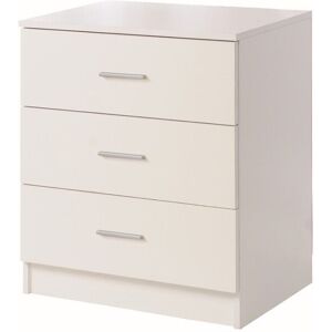 Vendor-Unknown Rio Costa 3 Drawer Chest Of Drawers In White By Tad Vendor-Unknown Rio Costa 3 Drawer Chest Of Drawers In White By Tad
