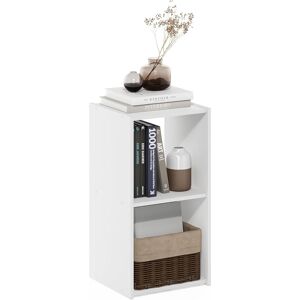 Furinno Pelli Cubic Storage Cabinet, 2x1, White Furinno Pelli Cubic Storage Cabinet, 2x1, White