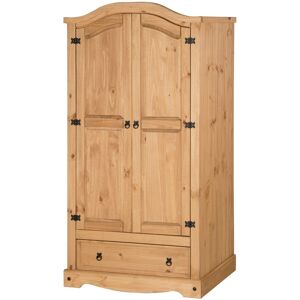 Corona Wardrobe 2 Door 1 Drawer Mexican Bedroom Solid Pine By Mercers Furniture® Corona Wardrobe 2 Door 1 Drawer Mexican Bedroom Solid Pine By Mercers Furniture®