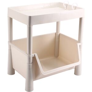 Sodial 2x(Bookshelf Shelf Children'S Toy Storage Rack Multi-Layer Household Shelf4132 Sodial 2x(Bookshelf Shelf Children'S Toy Storage Rack Multi-Layer Household Shelf4132