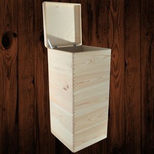 Woodeedoo 5 Tier Square Wooden Storage Crate Set Stackable Cube Lidded Boxes 30x30x66.5 Cm Woodeedoo 5 Tier Square Wooden Storage Crate Set Stackable Cube Lidded Boxes 30x30x66.5 Cm