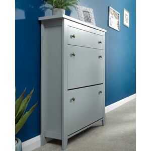 Gfw Shoe Storage Cabinet Deluxe 2 Tier Drawers Hallway Tidy Organiser Rack Grey Gfw Shoe Storage Cabinet Deluxe 2 Tier Drawers Hallway Tidy Organiser Rack Grey
