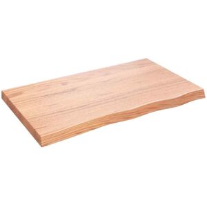 Wall Shelf Light Brown 100x60x(2-6) Cm Treated Solid Wood Oak Vidaxl Wall Shelf Light Brown 100x60x(2-6) Cm Treated Solid Wood Oak Vidaxl