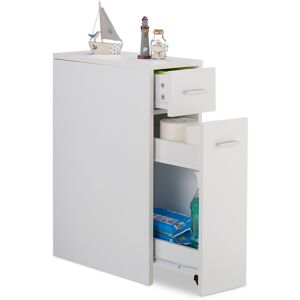 Relaxdays Slide Out Storage Cabinet Compact Kitchen Cupboard 2 Drawers Lightweight Relaxdays Slide Out Storage Cabinet Compact Kitchen Cupboard 2 Drawers Lightweight