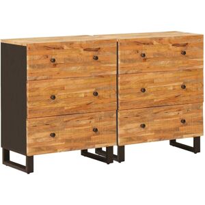 Vidaxl Sideboard Brown Solid Mango Wood, Living Room, Modern Furniture Ideas, Co Vidaxl Sideboard Brown Solid Mango Wood, Living Room, Modern Furniture Ideas, Co