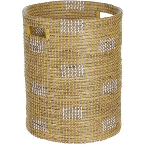 Beliani Seagrass Basket Light Mongcai Beliani Seagrass Basket Light Mongcai