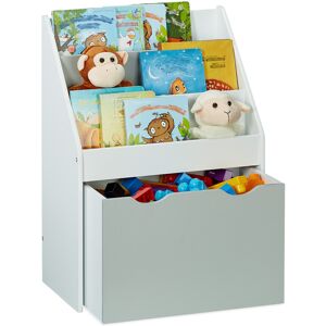 Relaxdays Children'S Bookshelf Toy Organiser Shelf Mdf Bookcase Lightweight Compact Relaxdays Children'S Bookshelf Toy Organiser Shelf Mdf Bookcase Lightweight Compact