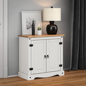 Corona Sideboard White Wax 2 Door Cupboard Solid Pine Dining Mercers Furniture® Corona Sideboard White Wax 2 Door Cupboard Solid Pine Dining Mercers Furniture®
