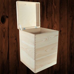Woodeedoo 3 Tier Square Wooden Storage Crate Set Stackable Cube Lidded Boxes 30x30x40.5 Cm Woodeedoo 3 Tier Square Wooden Storage Crate Set Stackable Cube Lidded Boxes 30x30x40.5 Cm