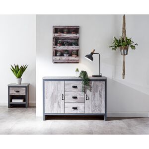 Gfw Boston 2 Door 3 Drawer Storage Sideboard Hallway Living Bedroom Grey Gfw Boston 2 Door 3 Drawer Storage Sideboard Hallway Living Bedroom Grey
