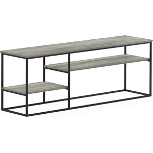 Furinno Moretti Modern Lifestyle Tv Stand For Tv Up To 65 Inch, French Oak Grey Furinno Moretti Modern Lifestyle Tv Stand For Tv Up To 65 Inch, French Oak Grey