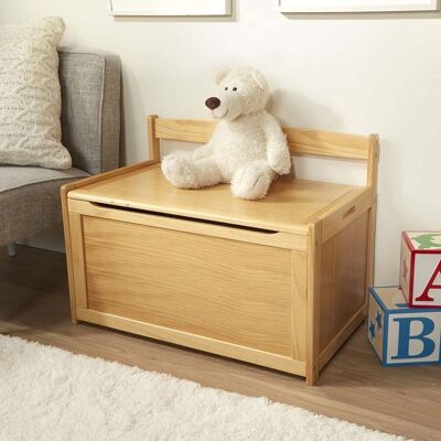 Melissa & Doug - 40227 - Honey Blond - Wooden - Toy Box Melissa & Doug - 40227 - Honey Blond - Wooden - Toy Box