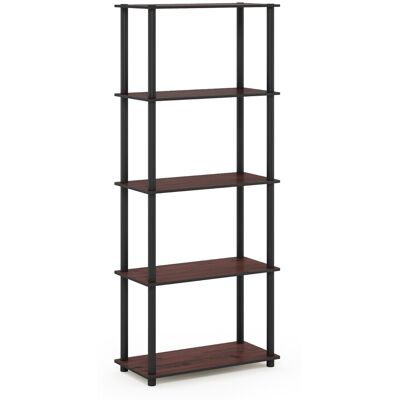 Furinno Turn-N-Tube 5-Tier Shelf Display Rack - Shelf Display Rack Furinno Turn-N-Tube 5-Tier Shelf Display Rack - Shelf Display Rack