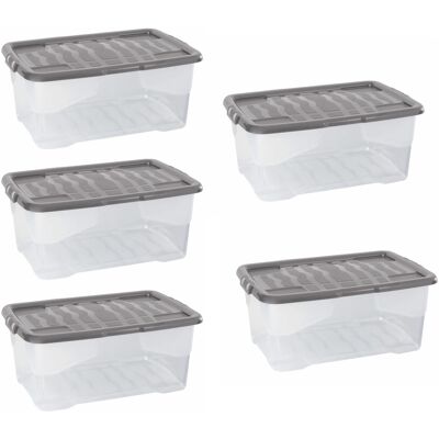Strata - Strata 42L Curve - 5 x 42 L - Storage Box Set Strata - Strata 42L Curve - 5 x 42 L - Storage Box Set