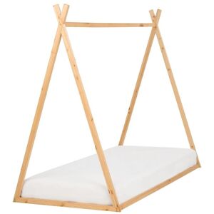 Beliani Kids House Bed Light Pine Wood - Kids Bed, Modern Nursery, 90x200cm Beliani Kids House Bed Light Pine Wood - Kids Bed, Modern Nursery, 90x200cm