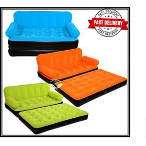 Bestway Multi-Max Air Couch With Pump Double Inflatable Flocked Air Bed Mattress Bestway Multi-Max Air Couch With Pump Double Inflatable Flocked Air Bed Mattress