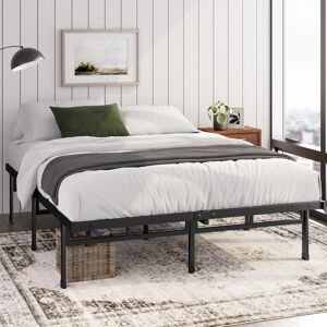 Zinus Justin Double Bed Frame - Bed 135x190 Cm - 36cm Height - Metal Bed Frame W Zinus Justin Double Bed Frame - Bed 135x190 Cm - 36cm Height - Metal Bed Frame W