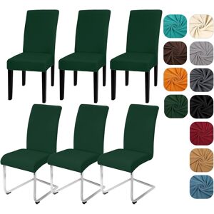 Yugarlibi Dining Chair Covers Set Of 6 Stretch Slipcovers Swing Elastic Removab Yugarlibi Dining Chair Covers Set Of 6 Stretch Slipcovers Swing Elastic Removab