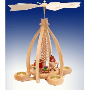 Fa. Volker Zenker Erzgebirgische Volkskunst Table Pyramid Snowmen Natural Wxhxd 22x35x23cm New Table Decoration Fa. Volker Zenker Erzgebirgische Volkskunst Table Pyramid Snowmen Natural Wxhxd 22x35x23cm New Table Decoration
