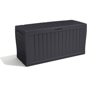Keter Novel Garden Waterproof Storage Box With Sit On Lid Xl Size 270l Outdoor Keter Novel Garden Waterproof Storage Box With Sit On Lid Xl Size 270l Outdoor