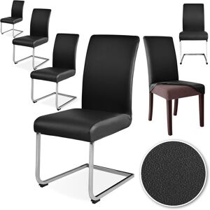 Alishomtll Stretch Pu Chair Covers Set Of 6 Faux Leather Chair Slipcovers Swing Alishomtll Stretch Pu Chair Covers Set Of 6 Faux Leather Chair Slipcovers Swing