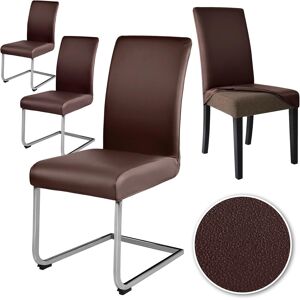 Alishomtll Stretch Pu Chair Covers Set Of 4 Faux Leather Chair Slipcovers Swing Alishomtll Stretch Pu Chair Covers Set Of 4 Faux Leather Chair Slipcovers Swing