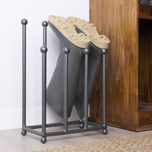 Charles Bentley Charnwood Freestanding Iron Boot Stand Indoor/outdoor 1.8kg Dark Grey Charles Bentley Charnwood Freestanding Iron Boot Stand Indoor/outdoor 1.8kg Dark Grey