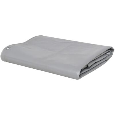 vidaXL Grey Tarpaulin - Heavy-duty 650 g/m² 2.5x3.5 m vidaXL Grey Tarpaulin - Heavy-duty 650 g/m² 2.5x3.5 m