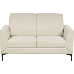 Beliani Beige Fabric 2 Seater Sofa - Sofa Beliani Beige Fabric 2 Seater Sofa - Sofa