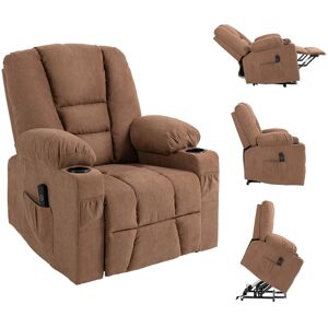 Homcom Riser And Recliner Chair W/ Remote, Lift Chair For Elderly, Brown Homcom Riser And Recliner Chair W/ Remote, Lift Chair For Elderly, Brown