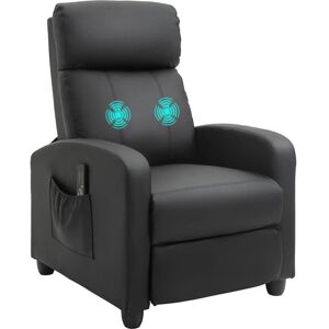Homcom Recliner Sofa Chair - 8 Massage, 2 Vibration, Faux Leather Homcom Recliner Sofa Chair - 8 Massage, 2 Vibration, Faux Leather