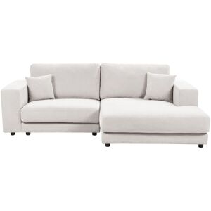 Beliani Lofoten Off-White Fabric Left Hand Corner Sofa - Corner Sofa Beliani Lofoten Off-White Fabric Left Hand Corner Sofa - Corner Sofa