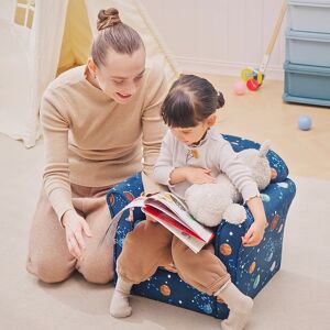 Homcom Kids Armchair Toddler Sofa Children Chair Couch Seat Planet-Themed Bedroom Homcom Kids Armchair Toddler Sofa Children Chair Couch Seat Planet-Themed Bedroom