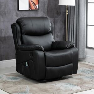 Massage Recliner Chair Manual Reclining Chair With Footrest Remote Black Homcom Massage Recliner Chair Manual Reclining Chair With Footrest Remote Black Homcom