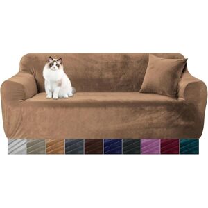 Yeahmart Thick Sofa Covers 1/2/3/4 Seater Pure Color Sofa Protector Velvet Easy Yeahmart Thick Sofa Covers 1/2/3/4 Seater Pure Color Sofa Protector Velvet Easy