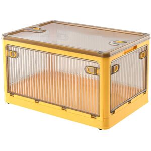 Sodial Capacity Folding Storage Box - Stackable Thickened Plastic Organizer4428 Sodial Capacity Folding Storage Box - Stackable Thickened Plastic Organizer4428