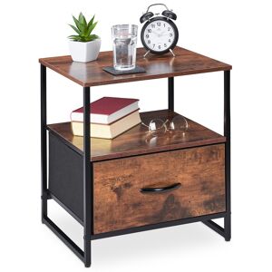 Relaxdays Night Stand Bedside Table Storage Console Compact Easy Assembly Side Table Relaxdays Night Stand Bedside Table Storage Console Compact Easy Assembly Side Table