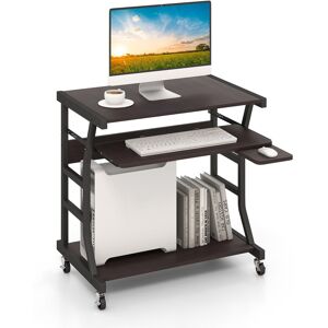 Costway 75cm Wooden Computer Desk Writing Workstation Pc Laptop Table For Small Spaces Costway 75cm Wooden Computer Desk Writing Workstation Pc Laptop Table For Small Spaces