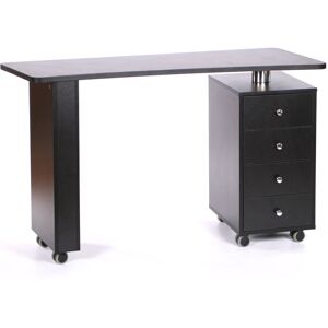 Urbanity Rio Professional Nail Station Salon Manicure Polish Table Desk Black Urbanity Rio Professional Nail Station Salon Manicure Polish Table Desk Black