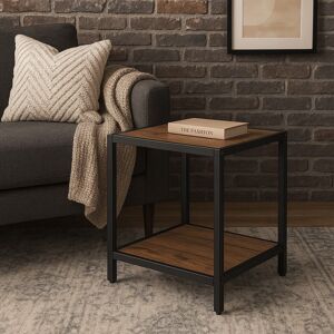 Aspect Westwood Industrial Side End Table, Vintage/black -St70 Aspect Westwood Industrial Side End Table, Vintage/black -St70