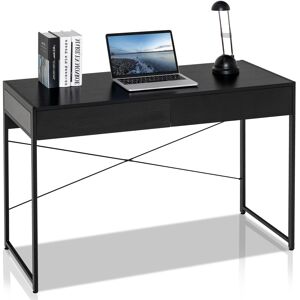 Gainoom Wooden Computer Desk Study Writing Table W/ 2 Drawers Home Office Pc Laptop Desk Gainoom Wooden Computer Desk Study Writing Table W/ 2 Drawers Home Office Pc Laptop Desk