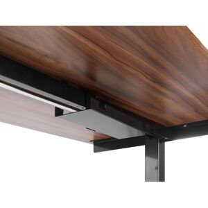 Beliani Steel Cable Tray for Adjustable Desk - Black Beliani Steel Cable Tray for Adjustable Desk - Black