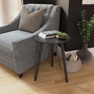 Does Not Apply Round Side Table, Small End Table For Living Room, Bedroom, Small Spaces, Easy A Does Not Apply Round Side Table, Small End Table For Living Room, Bedroom, Small Spaces, Easy A