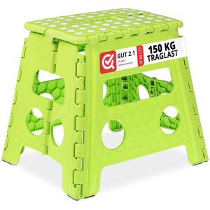 Relaxdays Step Stool Collapsible Footstool Lightweight Folding Step Stool Non-Slip Relaxdays Step Stool Collapsible Footstool Lightweight Folding Step Stool Non-Slip