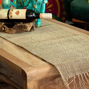Aw Seagrass Fringe Natural Table Runner - 150cm Aw Seagrass Fringe Natural Table Runner - 150cm